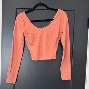 Lululemon Coral Women's Crop Top